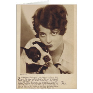 Villancico de Sue con Boston Terrier