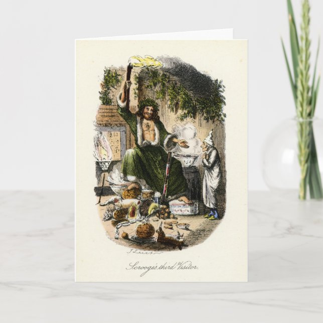 Villancico del navidad - fantasma del regalo de (Anverso)