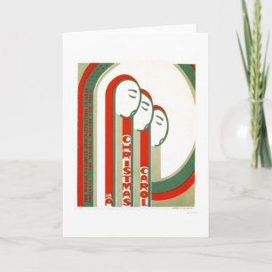 Villancico Dickens del navidad WPA 1938