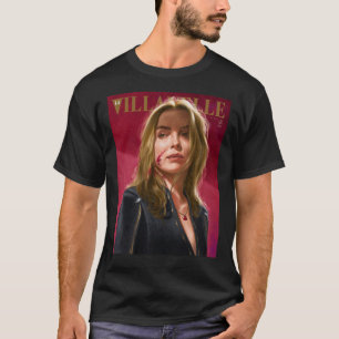 Villanelle retrato pintado camiseta premium