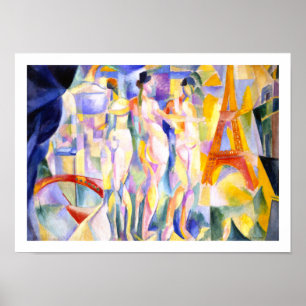 Ville de París del La por Delaunay - arte