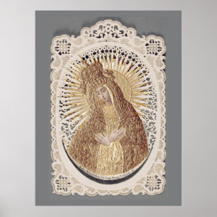 Vilnius Madonna en la oración ... arte fino