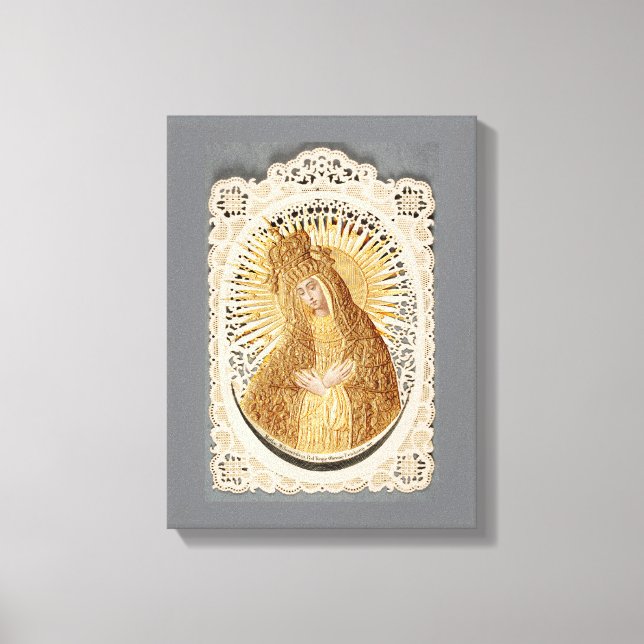 Vilnius Madonna en la oración ... arte fino (Anverso)