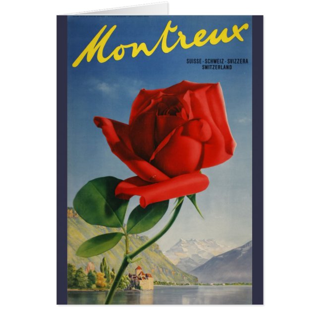 Viñage Montreux Red Rose Suiza Lago Ginebra (Frente)