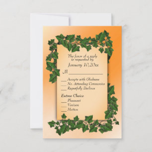 Viñas en Naranja Otoño RSVP con Entrada