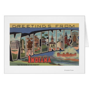 Vincennes, Indiana - escenas grandes de la letra