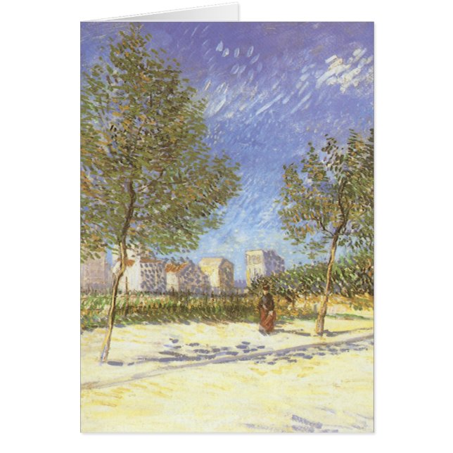 Vincent van Gogh - A las afueras de París (Frente)