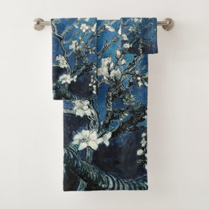 Vincent Van Gogh Almond Flores Naval Azul