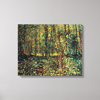 Vincent Van Gogh - Árboles y sotobosque Arte Fino