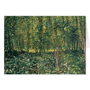 Vincent van Gogh Árboles y subcrecimiento, 1887