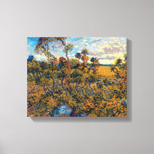 Vincent Van Gogh - Atardecer en Montmajour Arte Fi