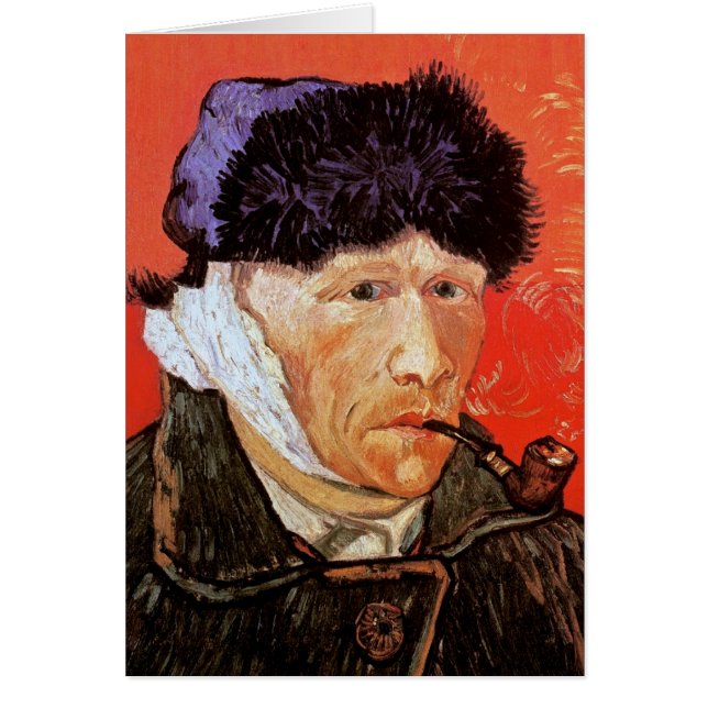 Vincent Van Gogh - Autoretrato Con Oreja Envenenad (Frente)