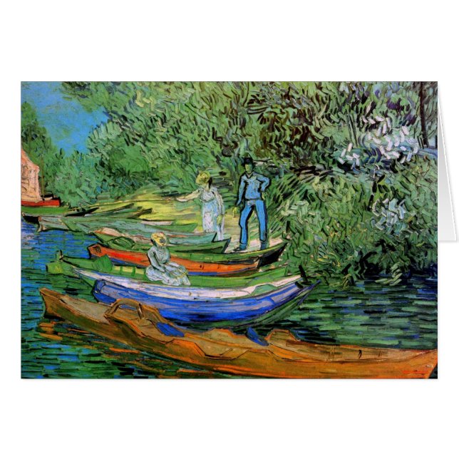 Vincent van Gogh - Banco del Oise en Auvers (Anverso (Horizontal))