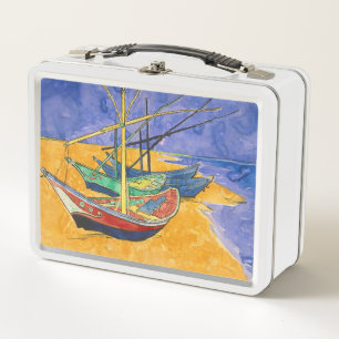 Vincent van Gogh - Barcas de Pesca en la Playa