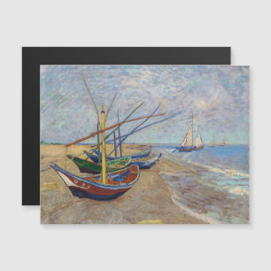 Vincent van Gogh - Barcas de Pesca en la Playa