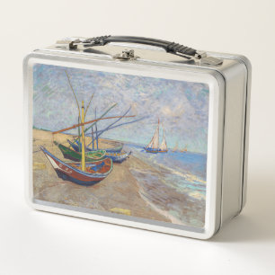 Vincent van Gogh - Barcas de Pesca en la Playa