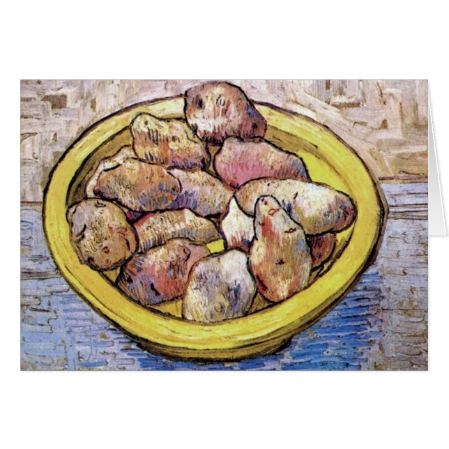 Vincent Van Gogh - Bella Artes de Patatas de Vida  (Anverso (Horizontal))