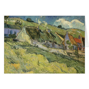 Vincent van Gogh - Cabañas con Techo de Paja