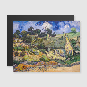 Vincent Van Gogh - Cabañas con Tejado en Cordevill
