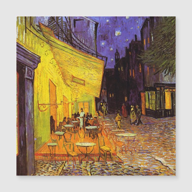 Vincent Van Gogh Cafe Terrace En Bella Artes De No (Anverso)