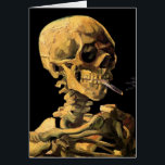 Vincent Van Gogh - Calavera Con Cigarrillo Quemado<br><div class="desc">Este aceite sobre lienzo de 1885 fue pintado mientras que Van Gogh era estudiante de la Academia Royale des Beaux-Arts de Amberes, Bélgica, y demuestra su extraordinaria habilidad con la luz y la sombra y la figura humana. Un gran regalo para los anti-fumadores o para alguien que quiere dejar de...</div>