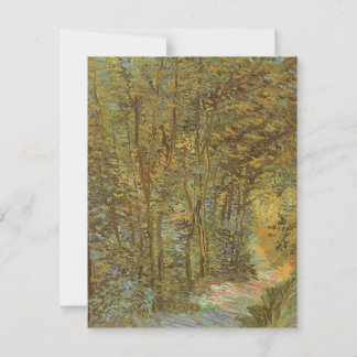 Vincent van Gogh - Camino en el Bosque