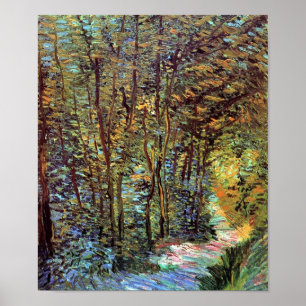 Vincent Van Gogh - Camino en el bosque Arte fino