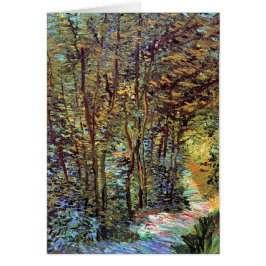 Vincent Van Gogh - Camino en el bosque Arte fino