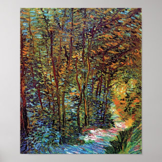 Vincent Van Gogh - Camino en el bosque Arte fino
