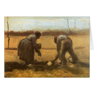 Vincent van Gogh - Campesinos plantando patatas
