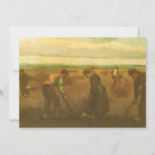 Vincent van Gogh - Campesinos plantando patatas