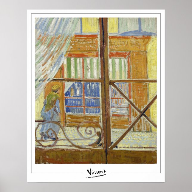 Vincent Van Gogh cartel de arte de Zedign #2 (Frente)