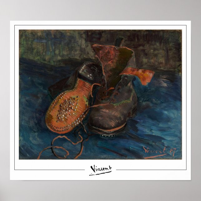 Vincent Van Gogh cartel de arte de Zedign #23 (Frente)