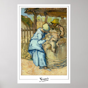 Vincent Van Gogh cartel de arte de Zedign #54-2