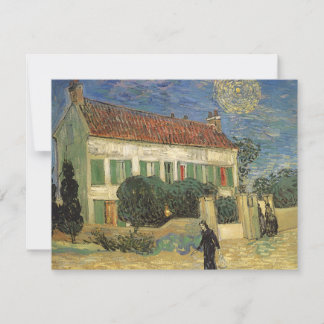 Vincent van Gogh - Casa blanca de noche