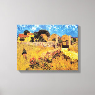Vincent Van Gogh - Casa de campo en Provenza Arte 