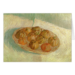 Vincent van Gogh - Cesta de manzanas de vida fija