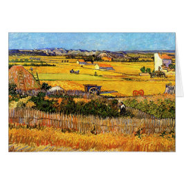 Vincent Van Gogh - Cosecha en La Crau Arte Fino