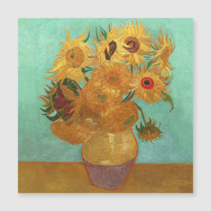 Vincent Van Gogh Doce Sunflowers In A Vase