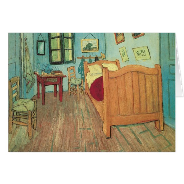 Vincent van Gogh - Dormitorio de Vincent en Arles (Anverso (Horizontal))