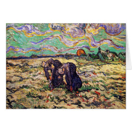 Vincent Van Gogh - Dos campesinas - Arte fino