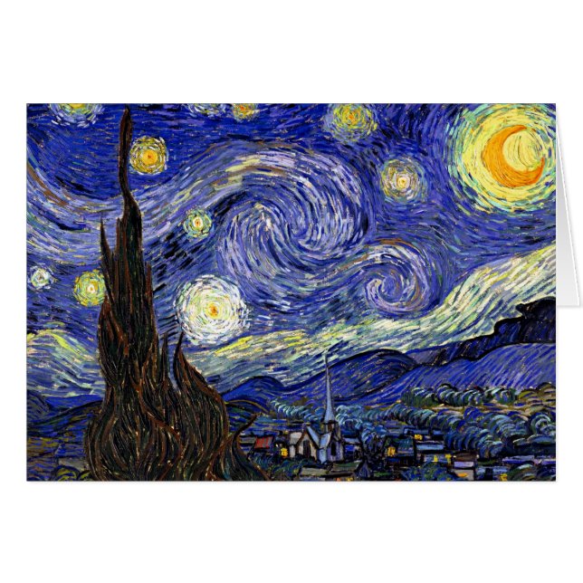 Vincent Van Gogh - El Bella Artes de la Noche Star (Anverso (Horizontal))