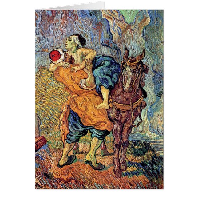 Vincent Van Gogh - El buen samaritano - Arte fino (Frente)