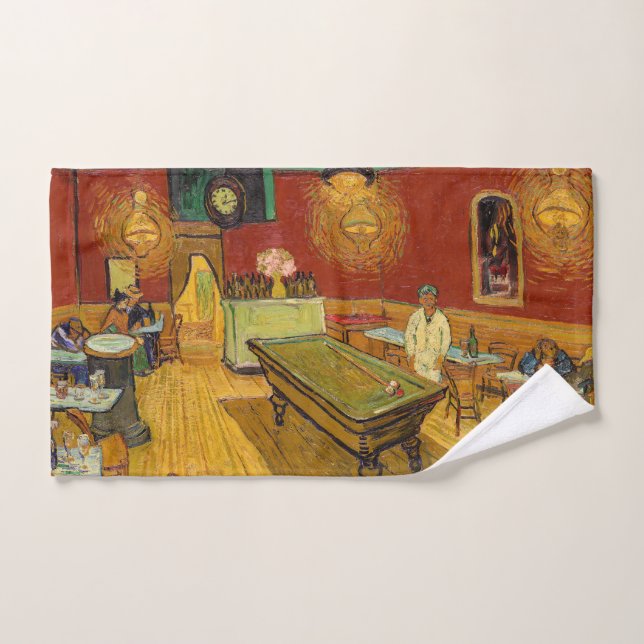 Vincent van Gogh - El Café de Noche (Toalla de mano)