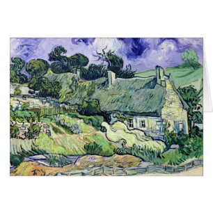 Vincent van Gogh el cubrió con paja las cabaña