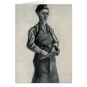 Vincent van Gogh el   el herrero joven, 1882