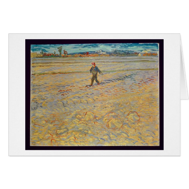 Vincent van Gogh el | el sembrador, 1888 (Anverso (Horizontal))