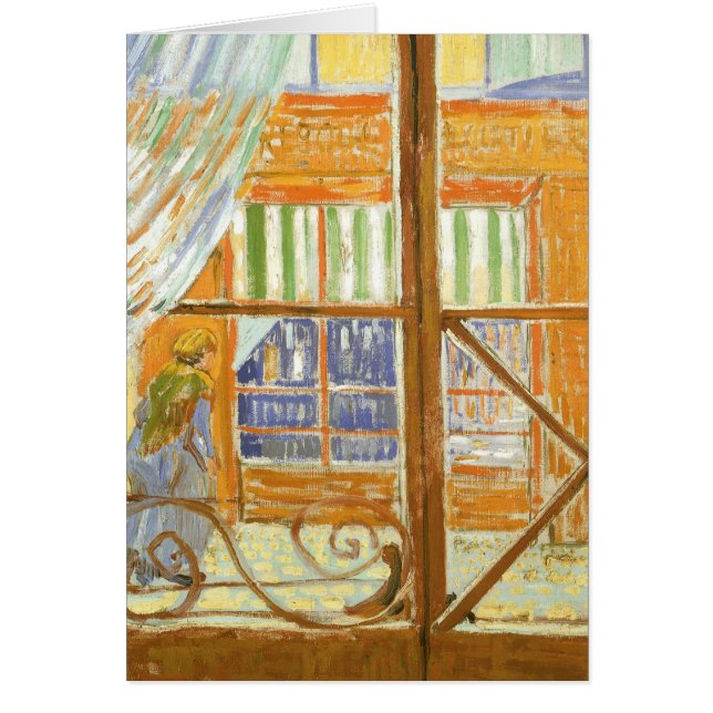 Vincent van Gogh - El escaparate de una carnicería (Frente)
