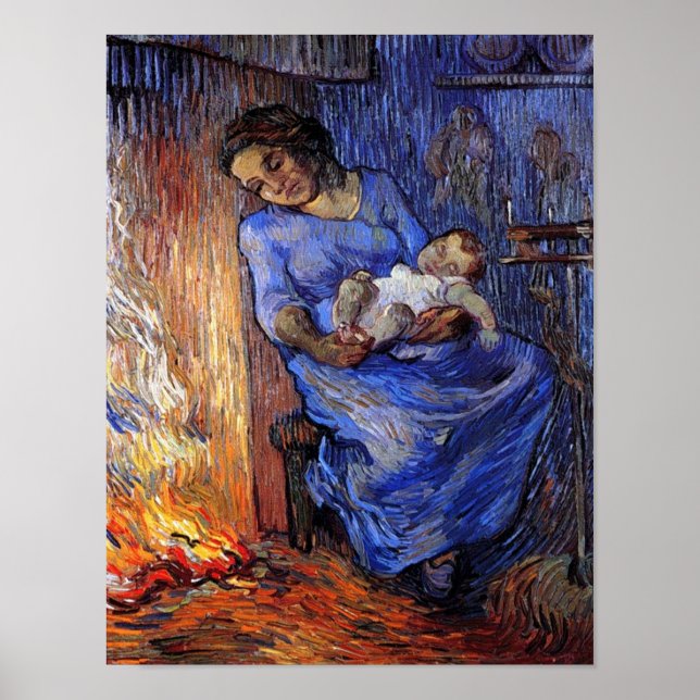 Vincent Van Gogh - El Hombre Está En El Bella Arte (Frente)