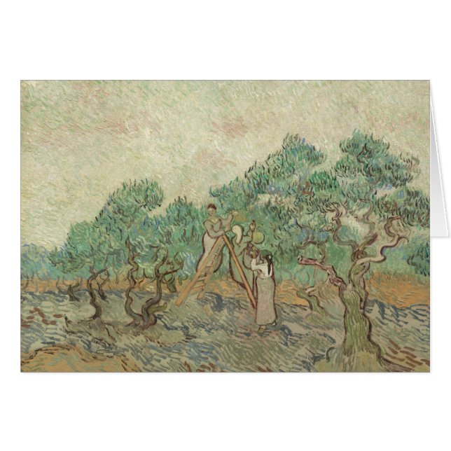 Vincent Van Gogh | El huerto de oliva (Anverso (Horizontal))